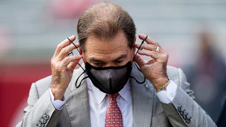 Nick Saban Reveals COVID-19 Protocols for Alabama Football