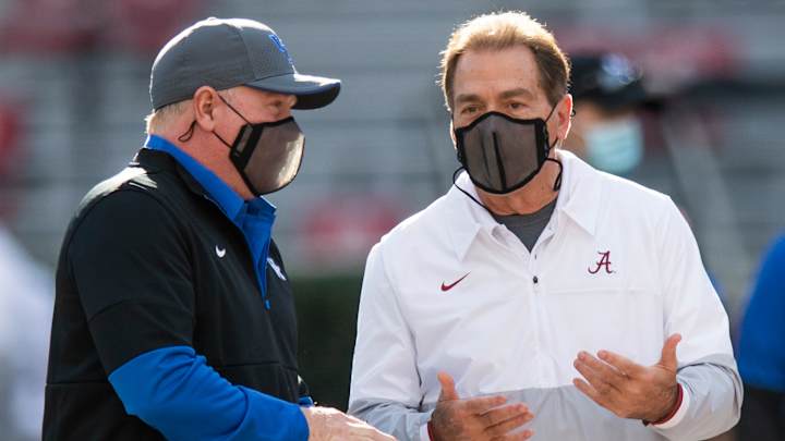 What the Coaches Said After Alabama's 63-3 win over Kentucky