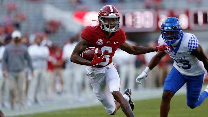 Nick Saban Reveals Key to WR DeVonta Smith's Success Against Defenses: Versatility Nick Saban Reveals Key to WR DeVonta Smith's Success Against Defenses: Versatility