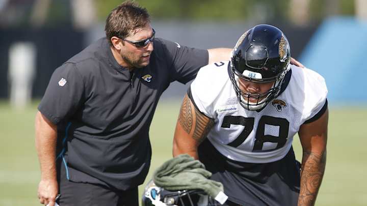 Jaguars DL Coach Jason Rebrovich Not Coaching Vs. Steelers Due to COVID Protocols