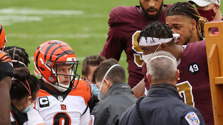 The Football World Reacts to Joe Burrow's Knee Injury