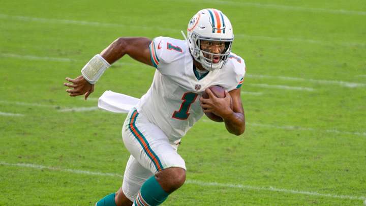 Tua Tagovailoa Benched for Ryan Fitzpatrick as Dolphins Lose to Broncos