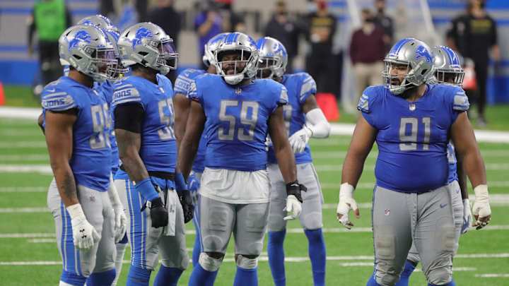 Detroit Lions' Week 11 Inactives: Vaitai Active, Blough Inactive