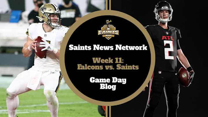 Week 11 Falcons vs. Saints: Live GameDay Blog and Thread Week 11 Falcons vs. Saints: Live GameDay Blog and Thread