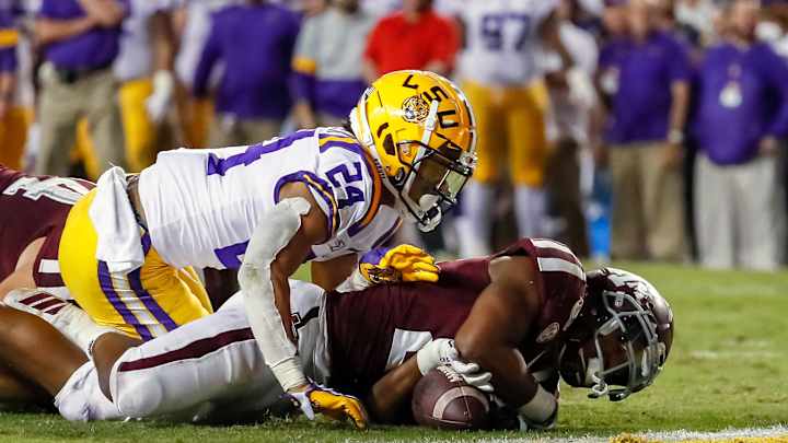 LSU's Derek Stingley Likely to Play Against Texas A&M, Receiver Racey McMath Doubtful LSU's Derek Stingley Likely to Play Against Texas A&M, Receiver Racey McMath Doubtful