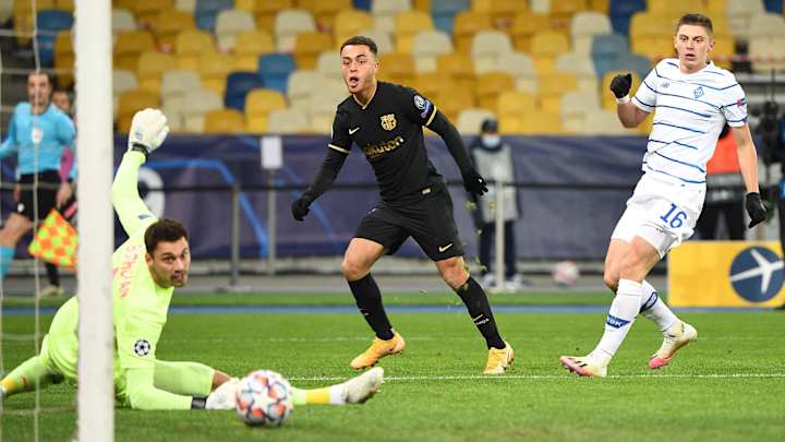 Sergiño Dest Scores in Champions League for Barcelona; Konrad Makes Club Debut
