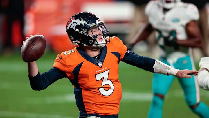 Elway Doubles Down on QB Drew Lock: 'I'm Excited About Him' Elway Doubles Down on QB Drew Lock: 'I'm Excited About Him'