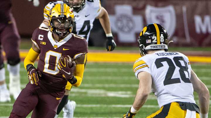Minnesota Star WR Rashod Bateman Opts Out of Season to Focus on NFL Draft