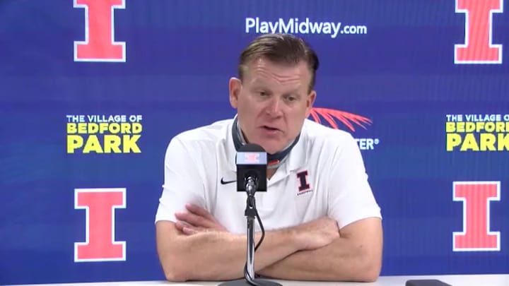 POST-GAME VIDEO: Illinois 122, North Carolina A&T 60 - Illini Coach Brad Underwood