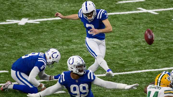 Colts Kicker Rodrigo Blankenship Receives AFC Honor, Has Early Lead for Another Colts Kicker Rodrigo Blankenship Receives AFC Honor, Has Early Lead for Another