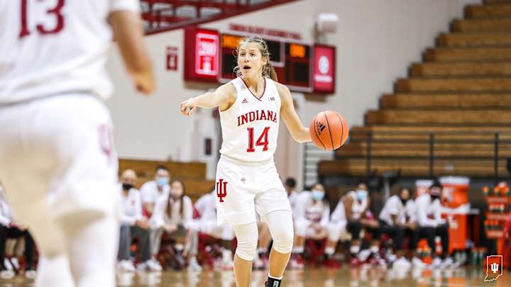 Indiana Women's Basketball Moves Up to No. 13 in AP Poll