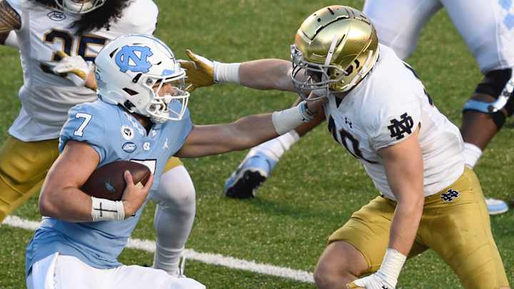 Bruising and Bullish, The Irish Offer Something Missing in the Spread Age of College Football