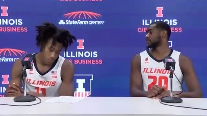 POST-GAME VIDEO: No. 8 Illinois 77, Ohio 75 - Ayo Dosunmu & Da'Monte Williams POST-GAME VIDEO: No. 8 Illinois 77, Ohio 75 - Ayo Dosunmu & Da'Monte Williams