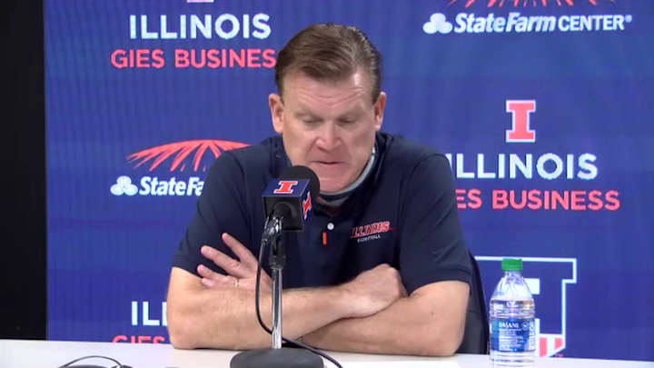 POST-GAME VIDEO: No. 8 Illinois 77, Ohio 75 - Illini Coach Brad Underwood POST-GAME VIDEO: No. 8 Illinois 77, Ohio 75 - Illini Coach Brad Underwood