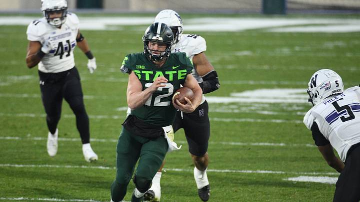 Michigan State Upsets No. 8 Northwestern, 29-20 Michigan State Upsets No. 8 Northwestern, 29-20