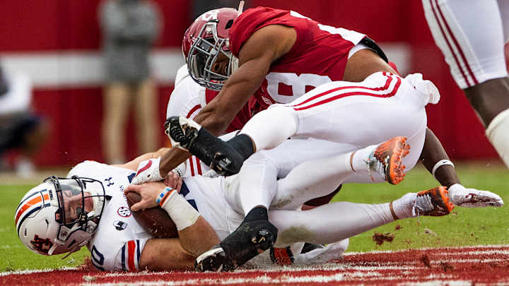 Alabama Defense Continues to Improve, Stifles Auburn and Bo Nix