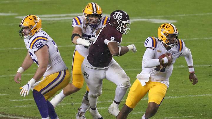 Missed Opportunities and a Flat Offense Spoil LSU's Upset Attempt At No. 5 Texas A&M, Lose 20-7