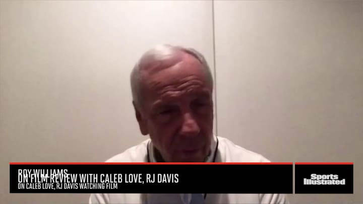 Walker Kessler and Puff Johnson Getting Caught Up at Practice