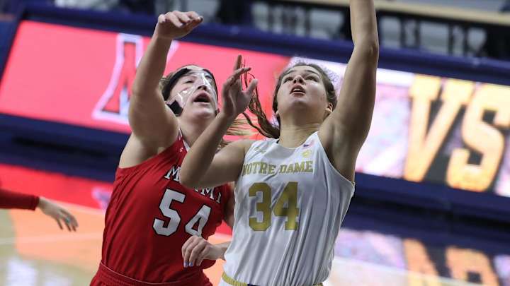 Notre Dame Pounds Miami (OH) For First Win Of The Niele Ivey Era