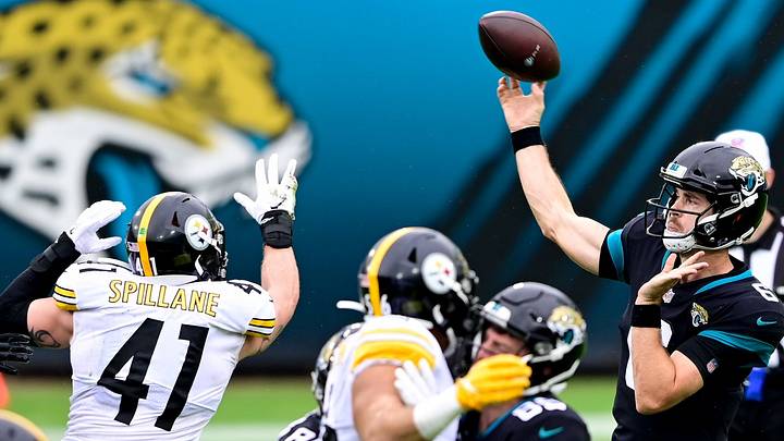 Jake Luton to Backup Mike Glennon in Week 12 Vs. the Browns