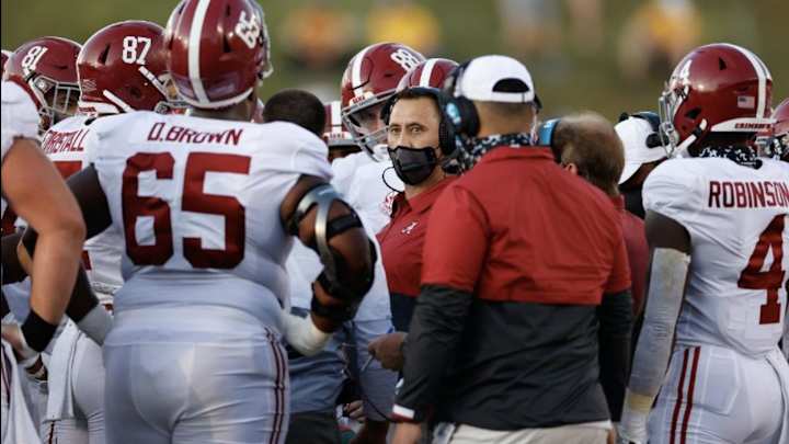 Nick Saban Talks Steve Sarkisian's Iron Bowl Performance Nick Saban Talks Steve Sarkisian's Iron Bowl Performance