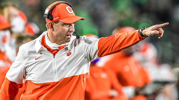 No, Jim Harbaugh Is Not Dabo Swinney