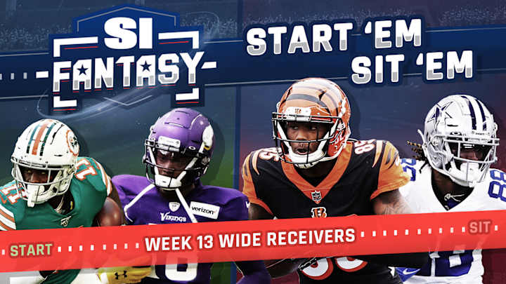 Fantasy Football Start 'Em, Sit 'Em Week 13: Wide Receivers - Sleepers, Fades, Matchups, DFS Bargains