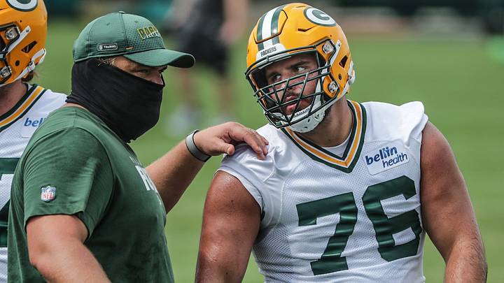 Green Bay Packers Head Coach Matt LaFleur Lauds Jon Runyan Jr.