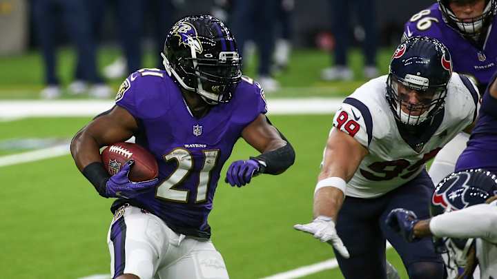 Ravens RBs Mark Ingram, J.K. Dobbins Out vs. Steelers