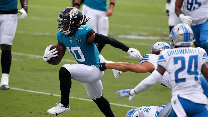 Meet Jacksonville's Emergency QB Plan: Laviska Shenault