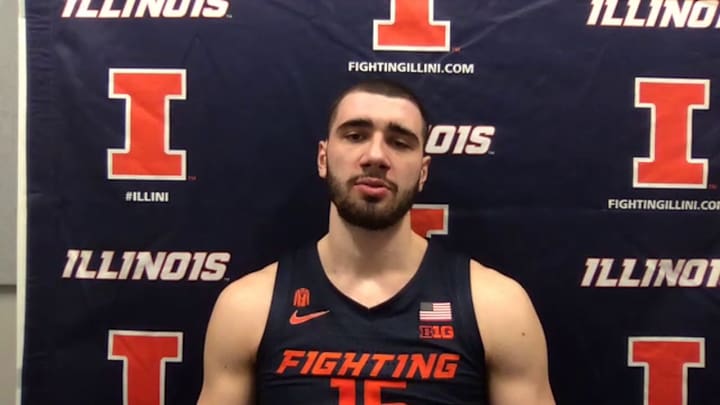 POST-GAME VIDEO: No. 2 Baylor 82, No. 5 Illinois 69 - Illini Forward Giorgi Bezhanishvili POST-GAME VIDEO: No. 2 Baylor 82, No. 5 Illinois 69 - Illini Forward Giorgi Bezhanishvili