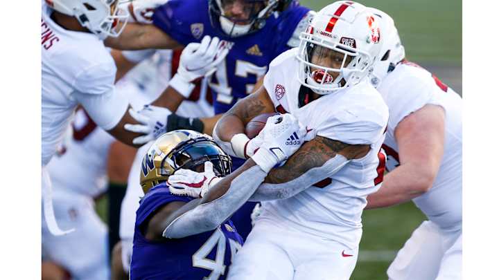 Stanford Tops No. 22 Washington Thanks to Austin Jones's Two Touchdown Runs