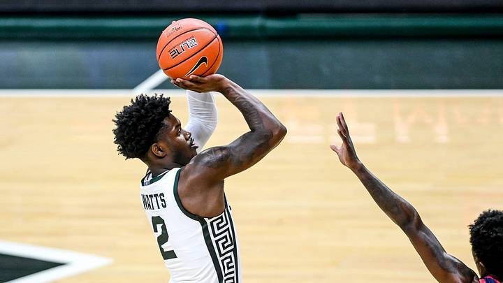MSU Basketball: Watts Steps Up When Spartans Need it Most
