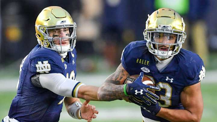 Notre Dame Depth Chart vs Alabama