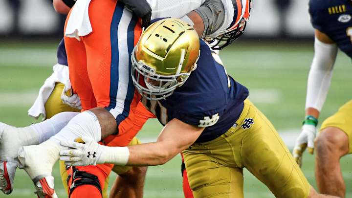 How The Notre Dame Linebackers Fit Into The Marcus Freeman Defense