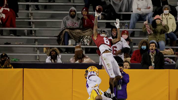 LSU No Match for No. 1 Alabama as Crimson Tide Make History in 55-17 Win Over Tigers LSU No Match for No. 1 Alabama as Crimson Tide Make History in 55-17 Win Over Tigers