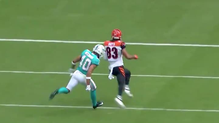 Watch: Tyler Boyd Gives Bengals Lead With 72-Yard Touchdown Reception Watch: Tyler Boyd Gives Bengals Lead With 72-Yard Touchdown Reception