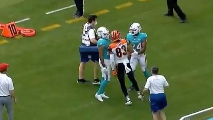 Watch: Tyler Boyd and Xavien Howard Ejected After Sideline Scuffle