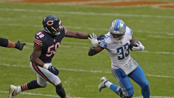 Kerryon Johnson: Playing for 'Military General' Left Me Down Two Knees