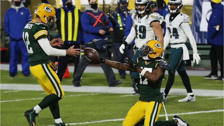 Rodgers’ Milestone 400th Touchdown Came in Flow of Offense