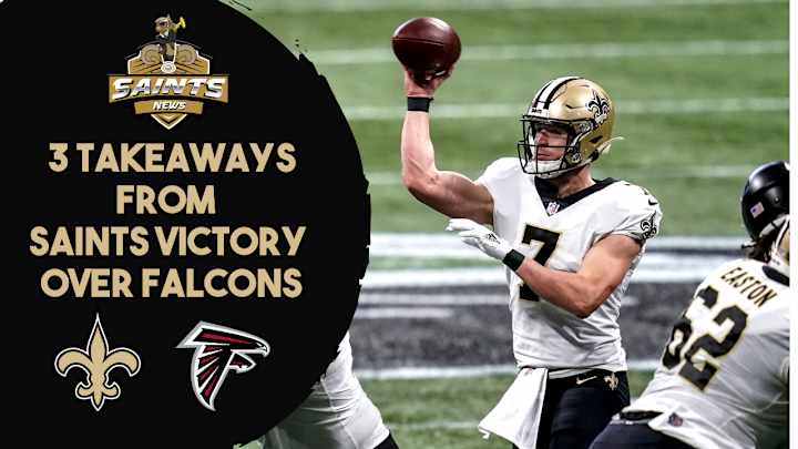3 Takeaways From Saints Victory Over Falcons in Week 13 3 Takeaways From Saints Victory Over Falcons in Week 13