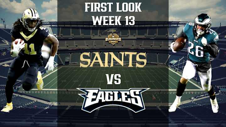 First Look: Saints vs. Eagles First Look: Saints vs. Eagles