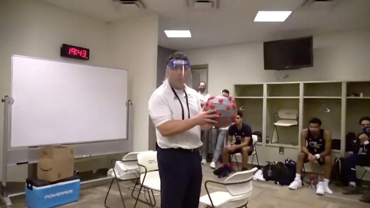 Georgia Tech Smashes Coronavirus Piñata to Celebrate Road Win