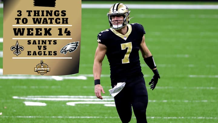 Saints vs. Eagles: 3 Things to Watch in Week 14 Saints vs. Eagles: 3 Things to Watch in Week 14