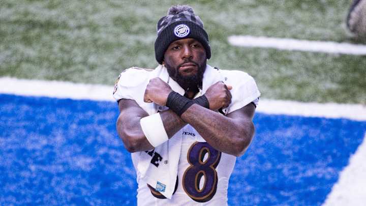 Ravens Place Dez Bryant on COVID-19 List After Absence vs. Cowboys