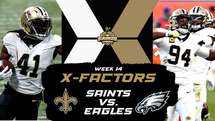 Saints X-Factors in Week 14 Saints X-Factors in Week 14