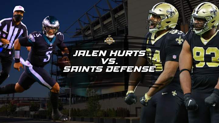 Jalen Hurts vs. The Bayou Monsters [Saints Defense]