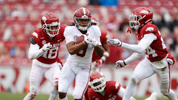 John Metchie and Phidarian Mathis to Represent Alabama Football at 2021 SEC Media Days John Metchie and Phidarian Mathis to Represent Alabama Football at 2021 SEC Media Days