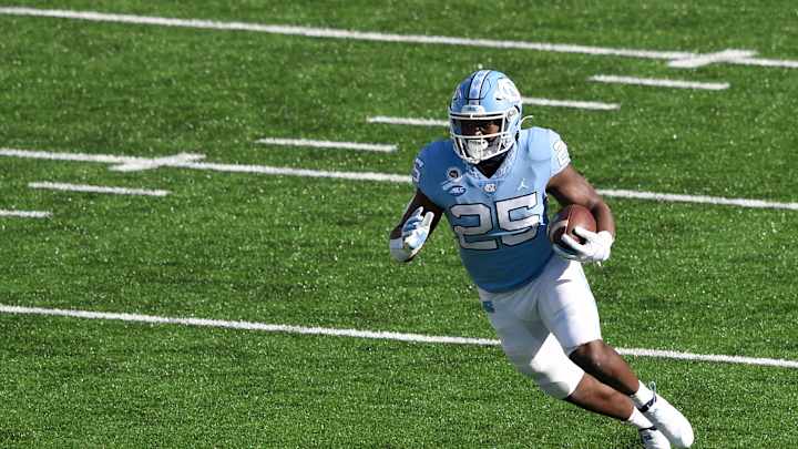RB Javonte Williams Latest Tar Heel to opt Out of Orange Bowl