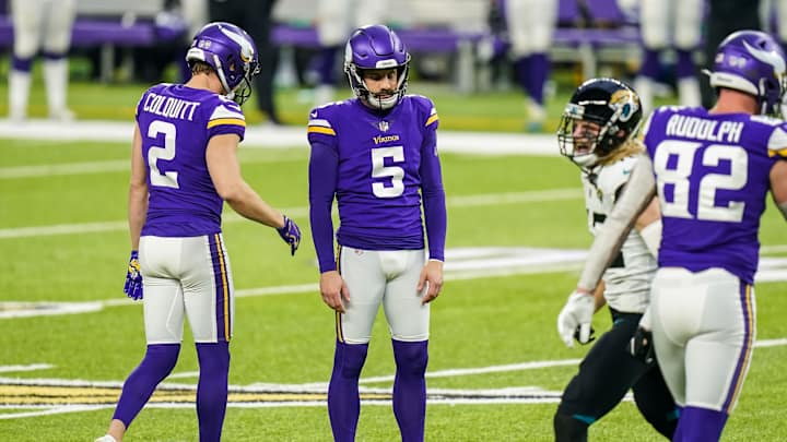 Vikings Kicker Dan Bailey Has Missed Seven Times in the Past Two Games